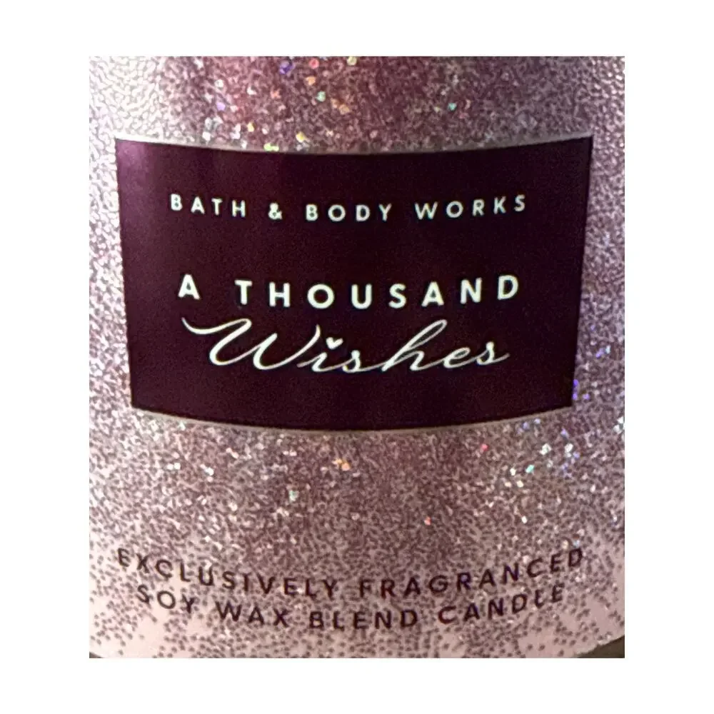 Bath & Body Works A Thousand Wishes 3-Wick Soy Wax Blend Candle - Picture 2 of 5